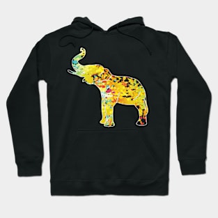 Cool Elephant Colorful Tribal T-shirt Hoodie